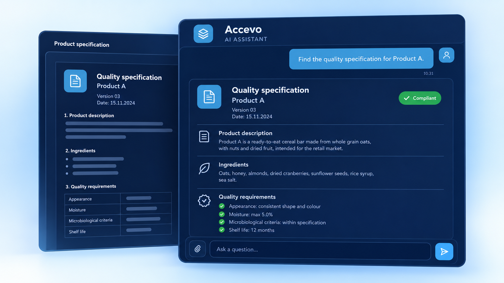 ai assistant accevo 3
